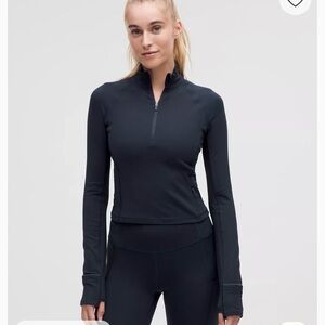 NWT Lululemon It’s Rulu Run Cropped Half Zip